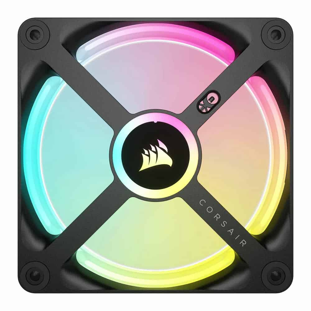 (image for) Corsair iCUE LINK QX120 RGB Triple 120mm PWM Fan Starter Kit